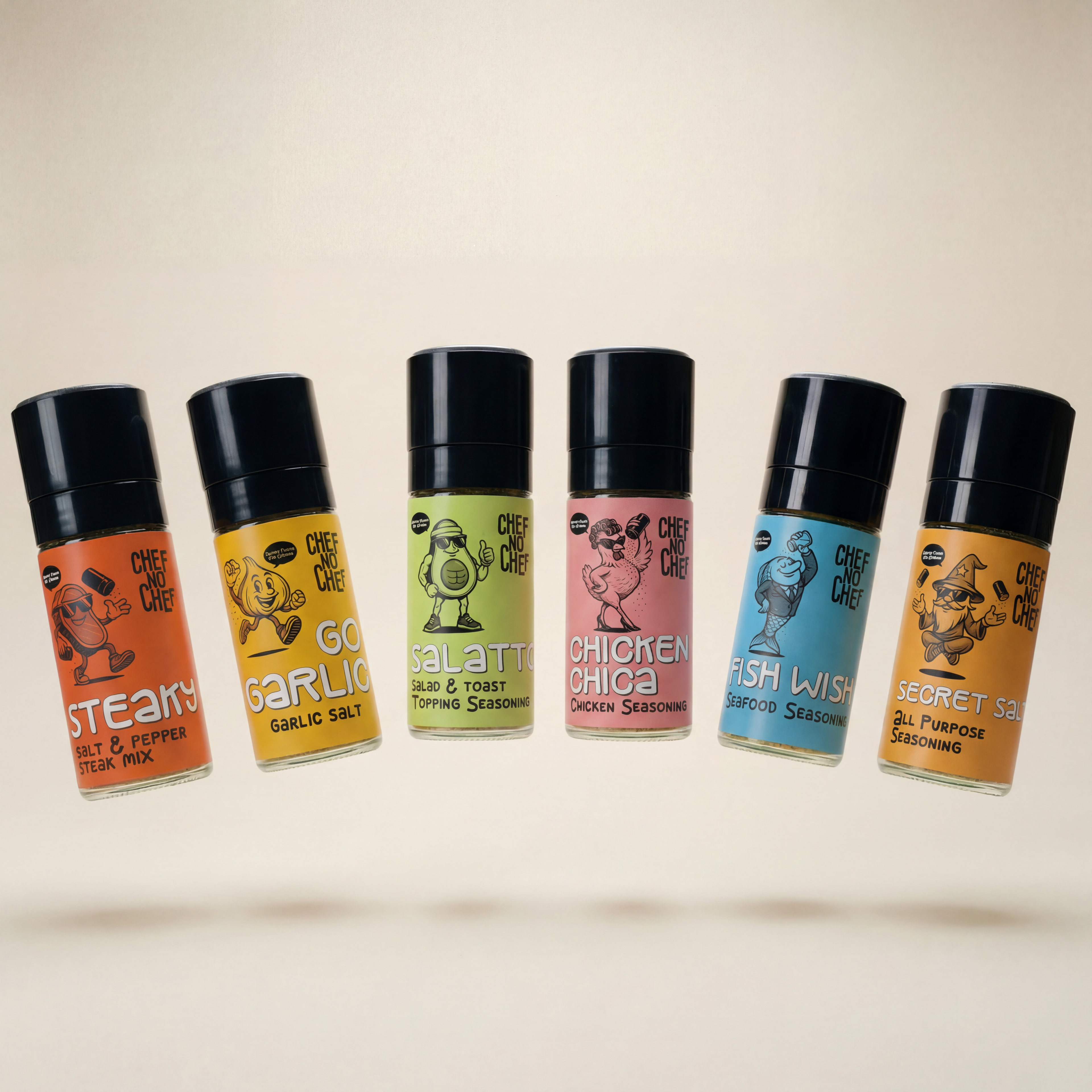 Spice Gift Set Chef no Chef Discovery Set | 6 Spices Spice Gift Set Chef no Chef Discovery Set | 6 Spices