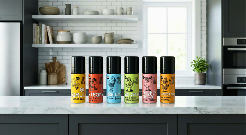 Spice Gift Set for Cooks & Food Lovers – (6 Spices)